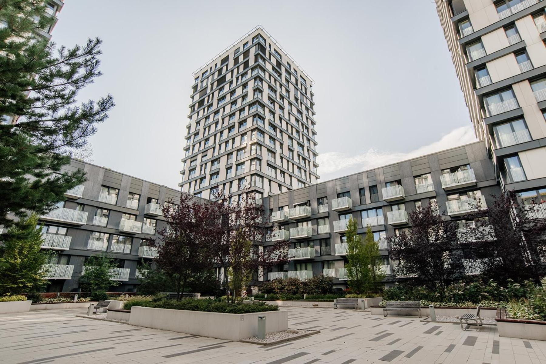 Garden Towers Apartment Prague Ngoại thất bức ảnh